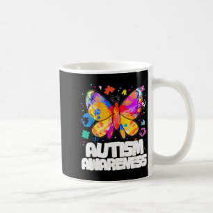 Schmetterling Autismussensibilisierung Unterstützu Kaffeetasse
