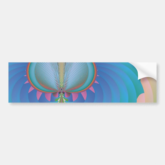 Schmetterling Autoaufkleber (Vorne)