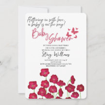 Schmetterling Baby Shower