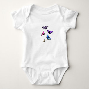 Schmetterling Baby Strampler