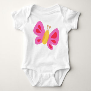 Schmetterling Baby Strampler