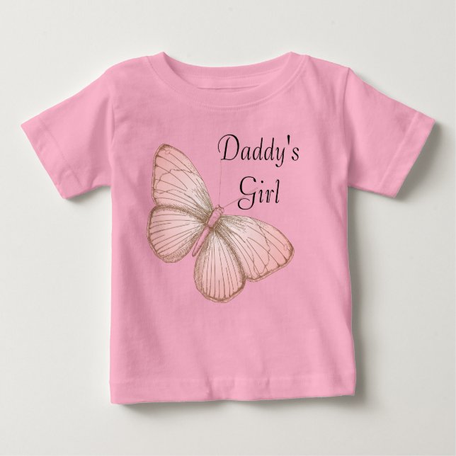 Schmetterling Baby T-shirt (Vorderseite)