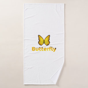 Schmetterling Badehandtuch