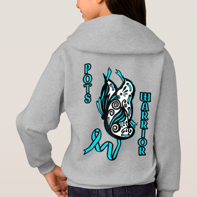 Schmetterling/Band...POTS Hoodie (Rückseite)