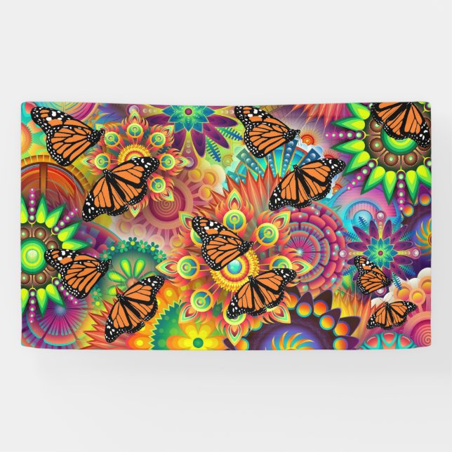 Schmetterling Banner (Horizontal)