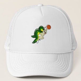 Schmetterling beim Basketball-Sport Truckerkappe