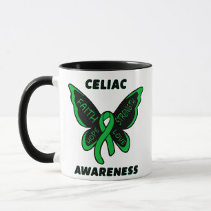 Schmetterling/Bewusstsein...Celiac-Tasse Tasse