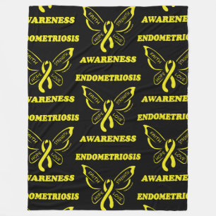 Schmetterling/Bewusstsein... Endometriose Fleece B