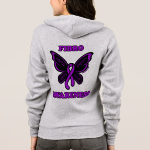 Schmetterling/Bewusstsein... Fibro Hoodie