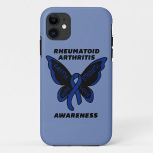Schmetterling/Bewusstseins-… rheumatoide Arthrit iPhone 11 Hülle