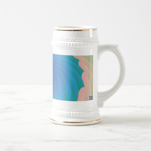 Schmetterling Bierglas (Rechts)