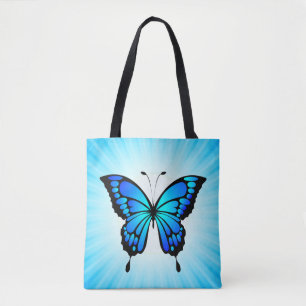 Schmetterling Blaues Insekten-Illustration-20284 T