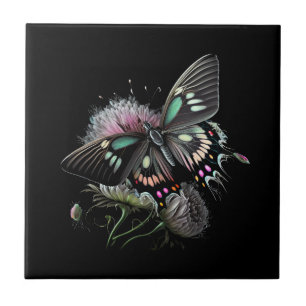 Schmetterling-Blume Fliese