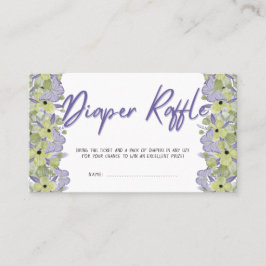 Schmetterling-Blume Kinderduschmaschine Windelwisc Visitenkarte