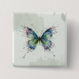Schmetterling Button