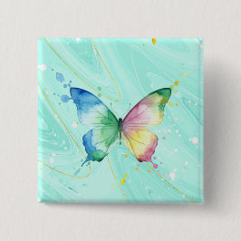 Schmetterling Button