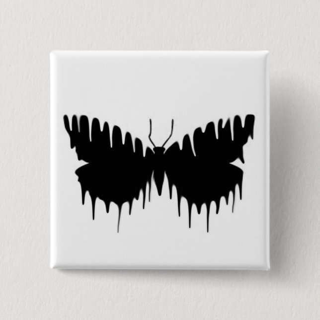 Schmetterling Button (Vorderseite)