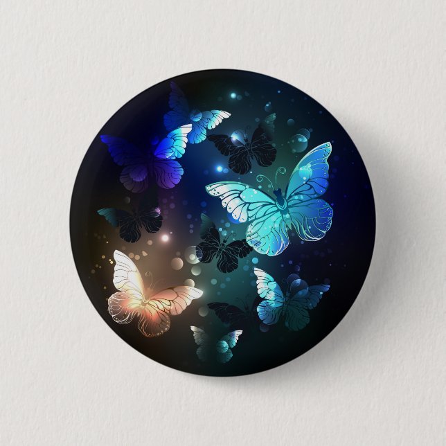 Schmetterling Button (Vorderseite)