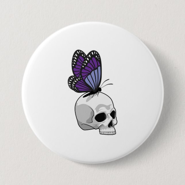 Schmetterling Button (Vorderseite)