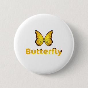 Schmetterling Button