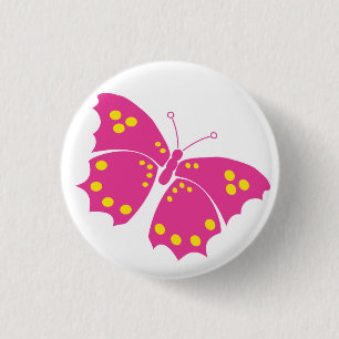 Schmetterling Button