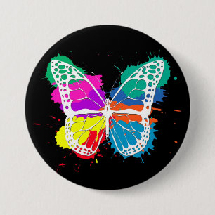 Schmetterling Button