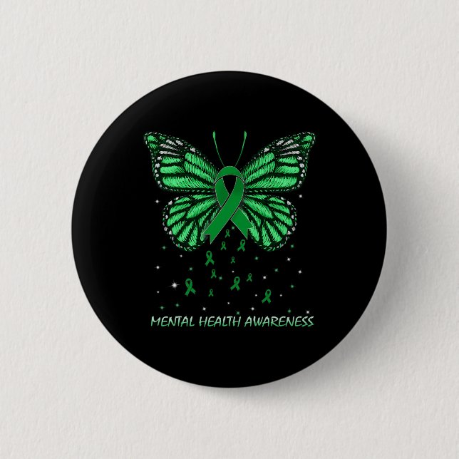 Schmetterling Button (Vorderseite)
