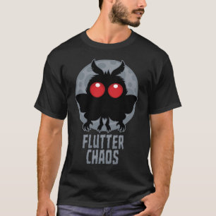 Schmetterling Chaos Mothman Kryptische Legende T-Shirt