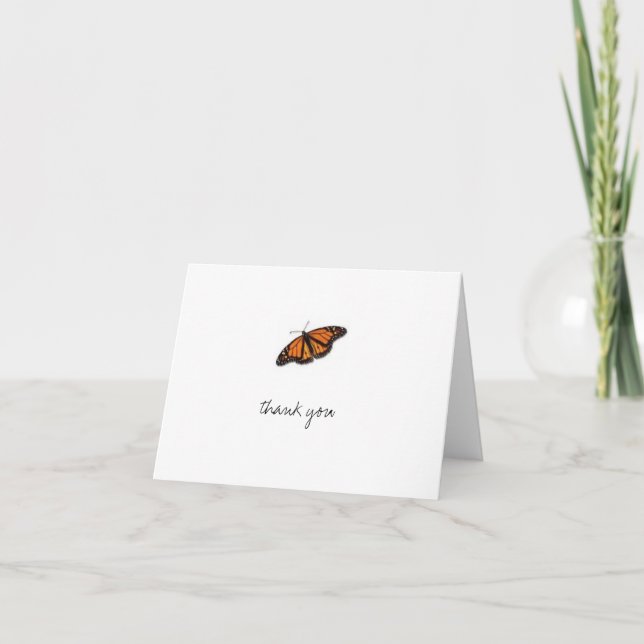 Schmetterling, danke (Vorderseite)