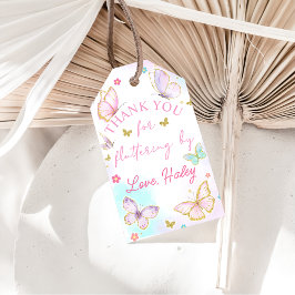 Schmetterling Danke, dass du am Geburtstag von Mäd Geschenkanhänger