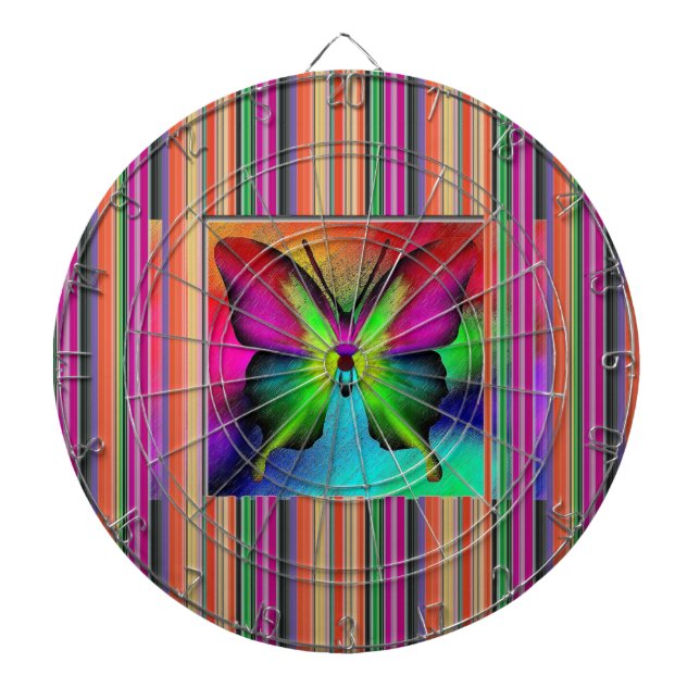 Schmetterling Dartscheibe (vorne)