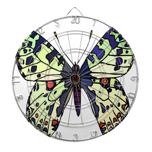 Schmetterling Dartscheibe (vorne)