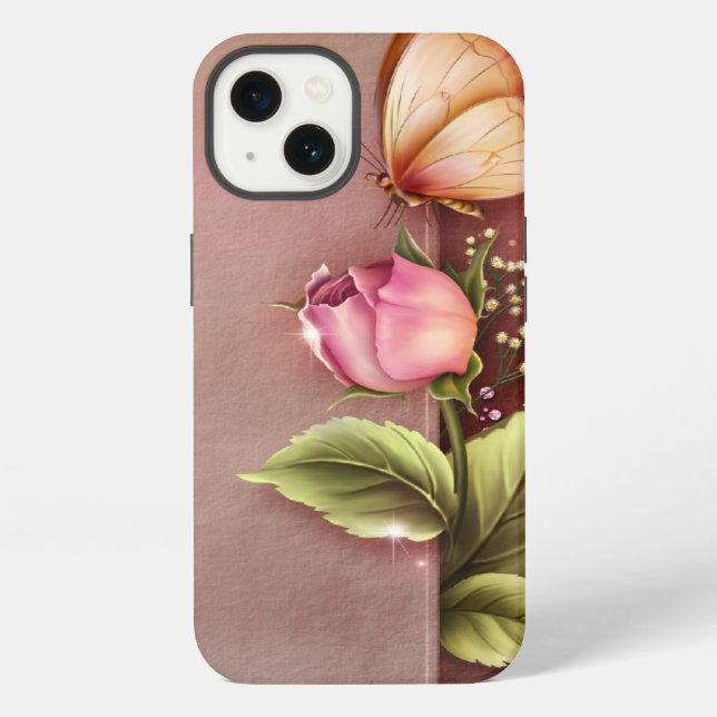 Schmetterling Das iPad Case-Mate Barely iPhone Hülle (Rückseite)