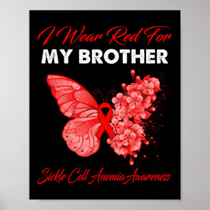 Schmetterling, den ich für meine Bruderkrankenzell Poster