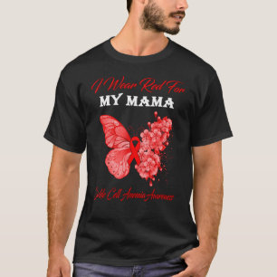 Schmetterling, den ich für meine Mama-Sichelzellan T-Shirt