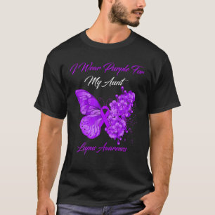 Schmetterling, den ich für meine Tante Lupus Awar T-Shirt