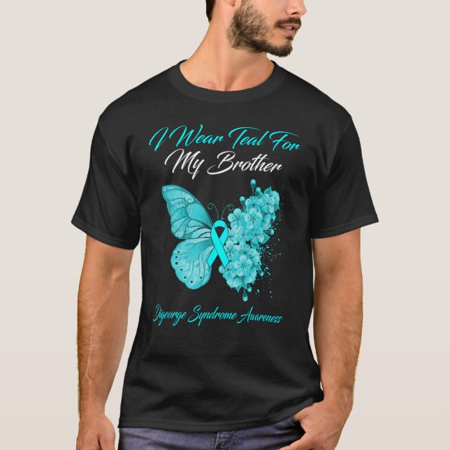 Schmetterling, den ich für meinen Bruder Digeorge  T-Shirt (Vorderseite)