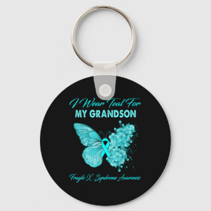 Schmetterling, den ich für meinen Grandson Fragile Schlüsselanhänger
