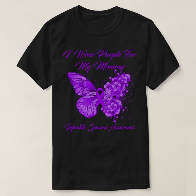 Schmetterling, den ich für meinen Mami-Infantile-W T-Shirt (Design vorne)