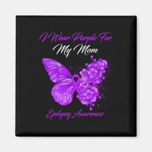 Schmetterling, den ich Lila für meine Mama Epileps Magnet
