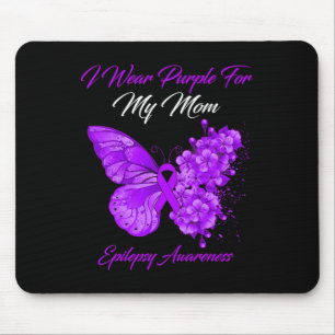 Schmetterling, den ich Lila für meine Mama Epileps Mousepad