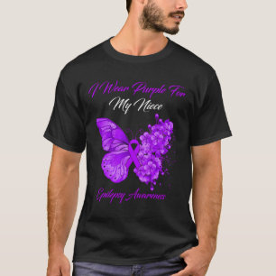 Schmetterling, den ich Lila für meine Nichte Epile T-Shirt