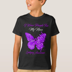 Schmetterling, den ich Lila für meine Nichte Epile T-Shirt