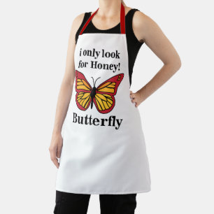 Schmetterling, den ich nur nach Honig-Schmetterlin Schürze