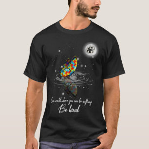 Schmetterling der Autismus-Bewusstseinsbildung in  T-Shirt