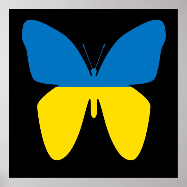 Schmetterling der Ukraine Poster (Vorne)