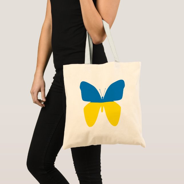 Schmetterling der Ukraine Tragetasche (Vorderseite (Produkt))