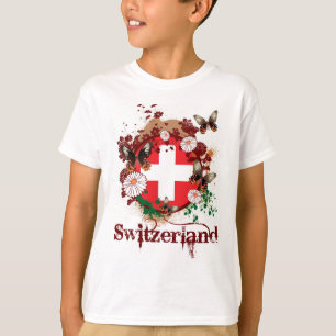 Schmetterling die Schweiz T-Shirt