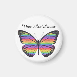Schmetterling Du Bist Geliebt Magnet