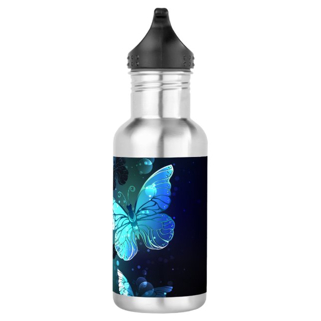 Schmetterling Edelstahlflasche (Rechts)